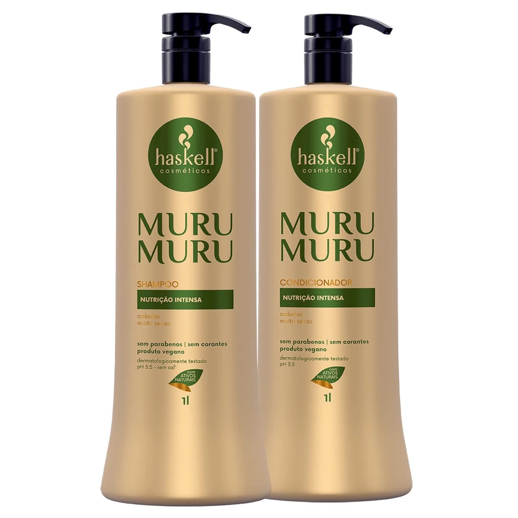 Kit Haskell Murumuru Shampoo + Condicionador 1L