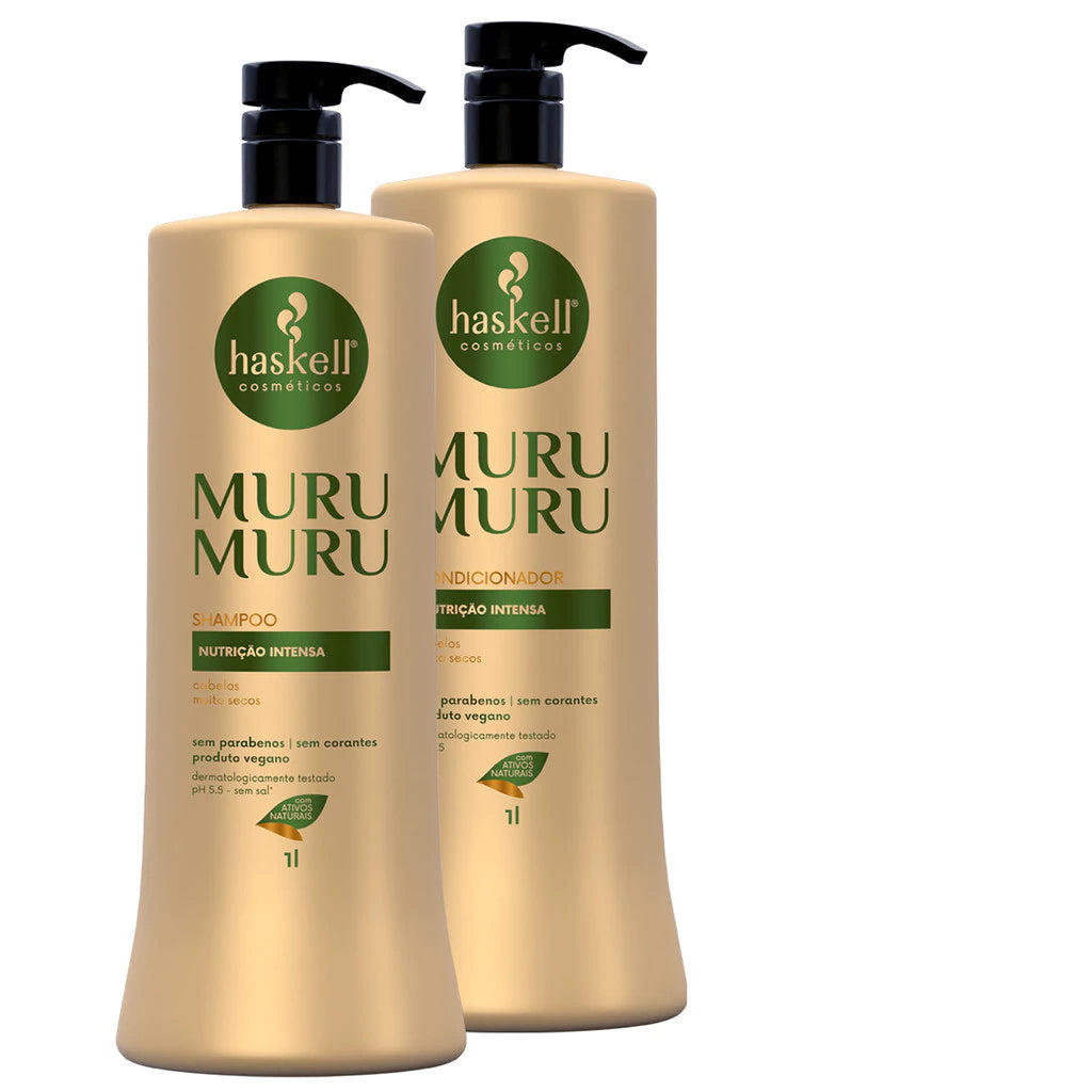 Kit Haskell Murumuru Shampoo + Condicionador 1L