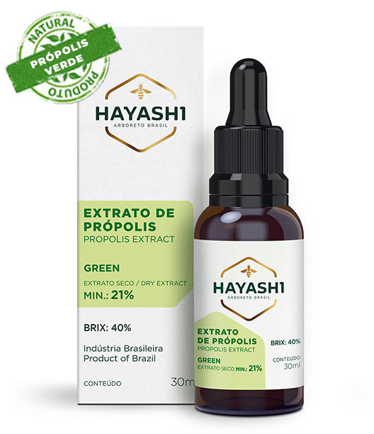 Hayashi Especial ESM 21% Green Propolis Extract 30ml/1.01fl.oz. - BuyBrazil