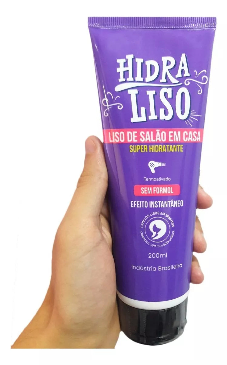 Hidraliso Instant Effect Salon Straight at Home Formaldehyde Free 200ml/6.76 fl.oz.