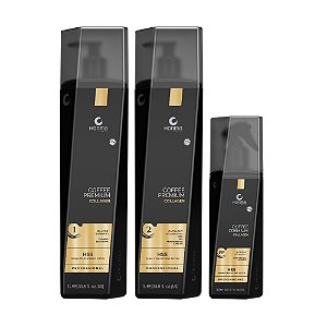 Coffee Premium Collagen P2 Hair Regenerating Gel - Honma Tokyo 1L - BuyBrazil