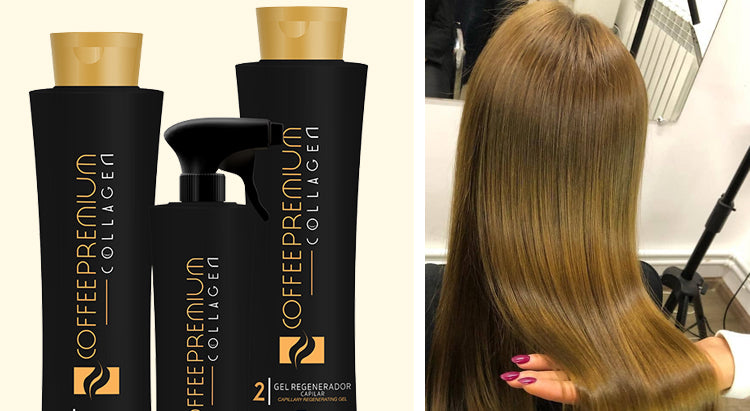 Wennoz Brasil Honma Tokyo Kit Coffee Premium Collagen Progressive Brush Kit 2x1000ml/33.8 fl.oz + 300ml Spray - BuyBrazil
