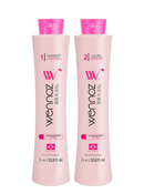 Wennoz Brasil Honma Tokyo Kit Strawberry B.Tox Progressive Brush 2x1000ml/33.8 fl.oz. - BuyBrazil