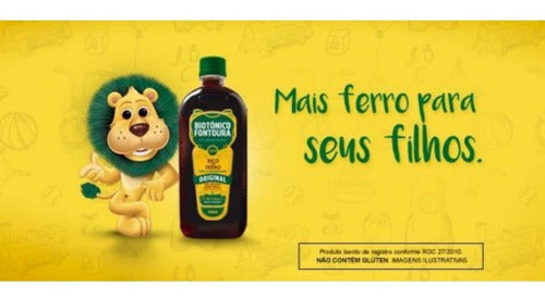 Biotônico Fontoura 400ml – Iron Phosphorus Supplement for Energy - BuyBrazil