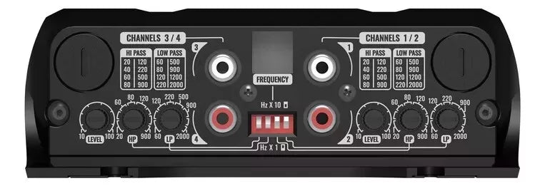 JFA 380X4 4-Channel Amplifier Module with Integrated Crossover - 2024 Launch - BuyBrazil