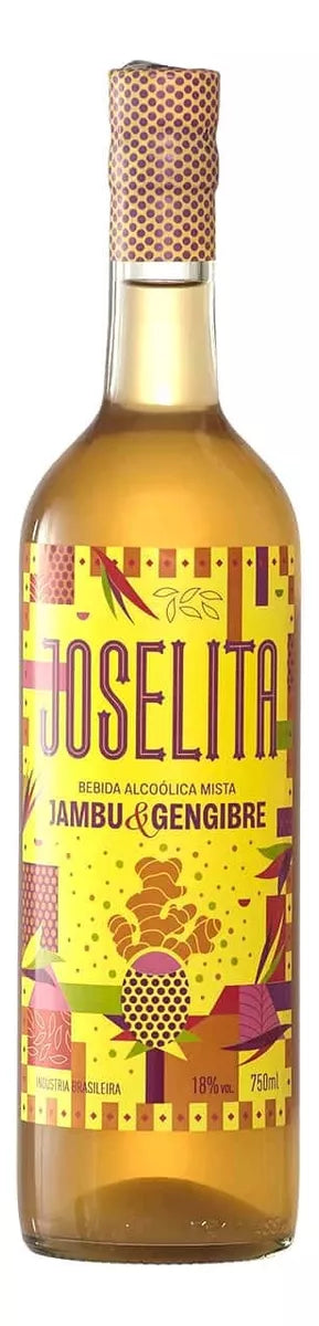 Joselita Cachaça with Jambu and Ginger 750ml/ 20.71 fl.oz. - BuyBrazil