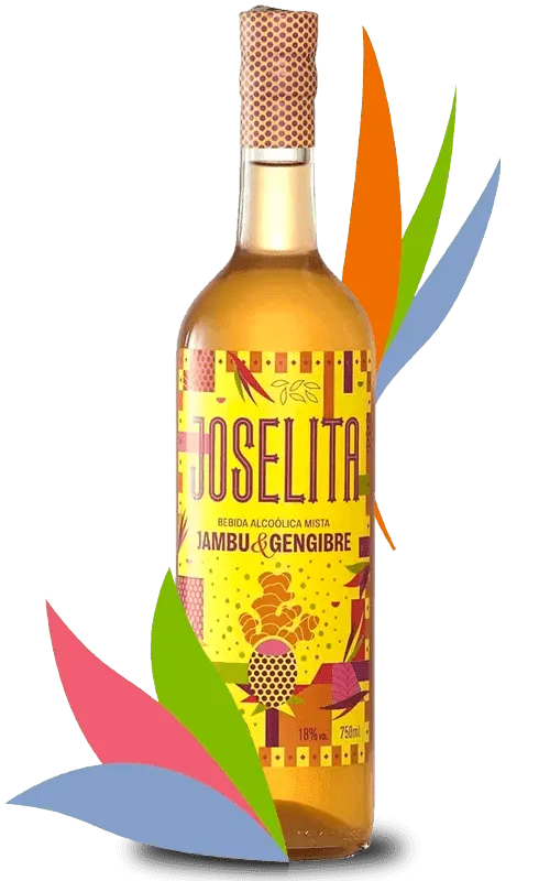Joselita Cachaça with Jambu and Ginger 750ml/ 20.71 fl.oz.