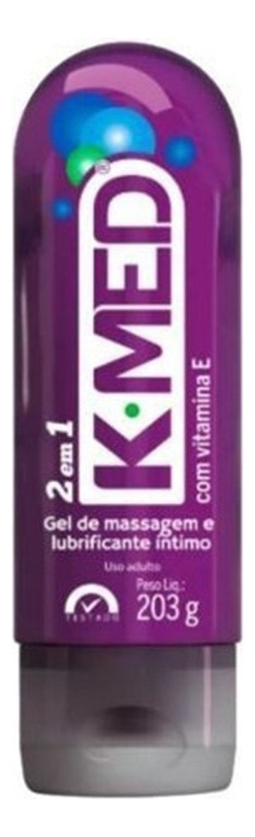 K-Med 2-in-1 Intimate Lubricant Gel - 203g Bottle - BuyBrazil