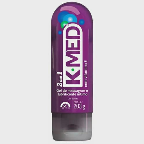 K-Med 2-in-1 Intimate Lubricant Gel - 203g Bottle - BuyBrazil