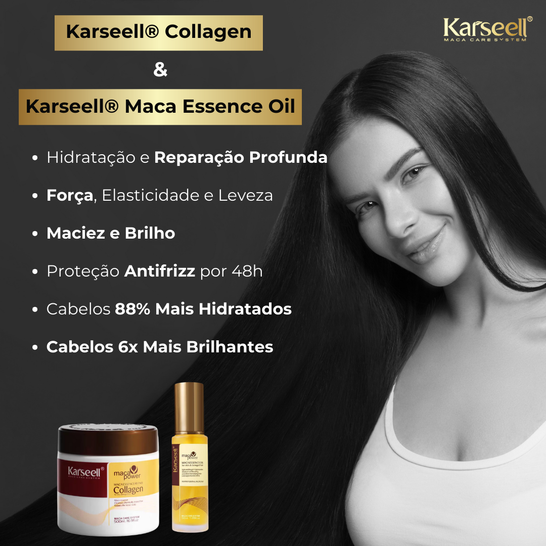 Kit Karseell Collagen & Karseell Maca Essence Oil - BuyBrazil