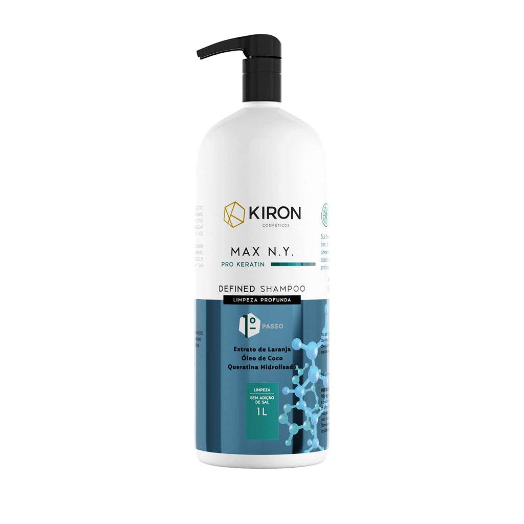 Kyron Progressive Brush Defined Gloss Pro Keratin Max N.Y. Kiron 2x1L - BuyBrazil