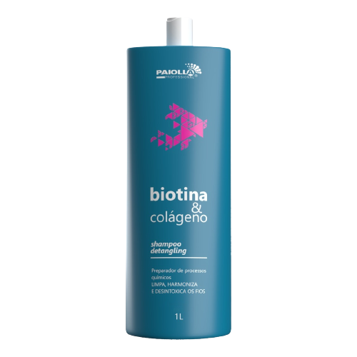 Paiolla Biotin and Collagen Reconstruction Mask + Detangling Shampoo 2x1000ml/33.8 fl.oz.