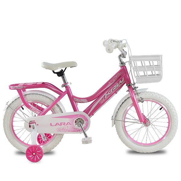 KRW Children's Bicycle 16 Inch Lara Girl With Training Wheel F16 - BuyBrazil