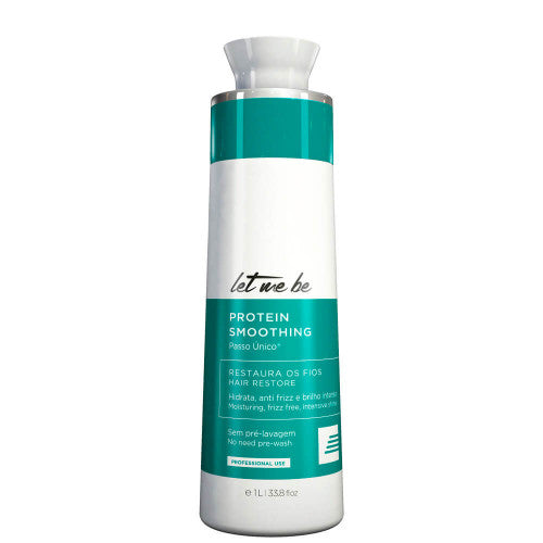Let Me Be Protein Smoothing Treatment Single Step Formaldehyde-free 1000ml/ 33.8fl.oz. - BuyBrazil