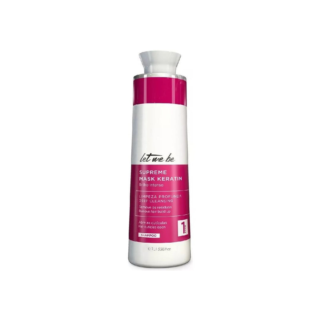 Let Me Be Shampoo Supreme Mask Keratin - Hair Restore 1000ml/33.8fl.oz. - BuyBrazil