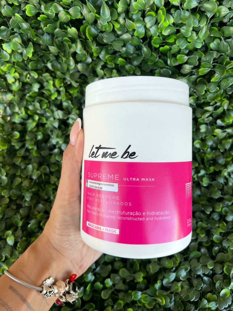 Let Me Be Supreme Ultra Mask Keratin - Hair Restore 1kg/35.2 oz. - BuyBrazil