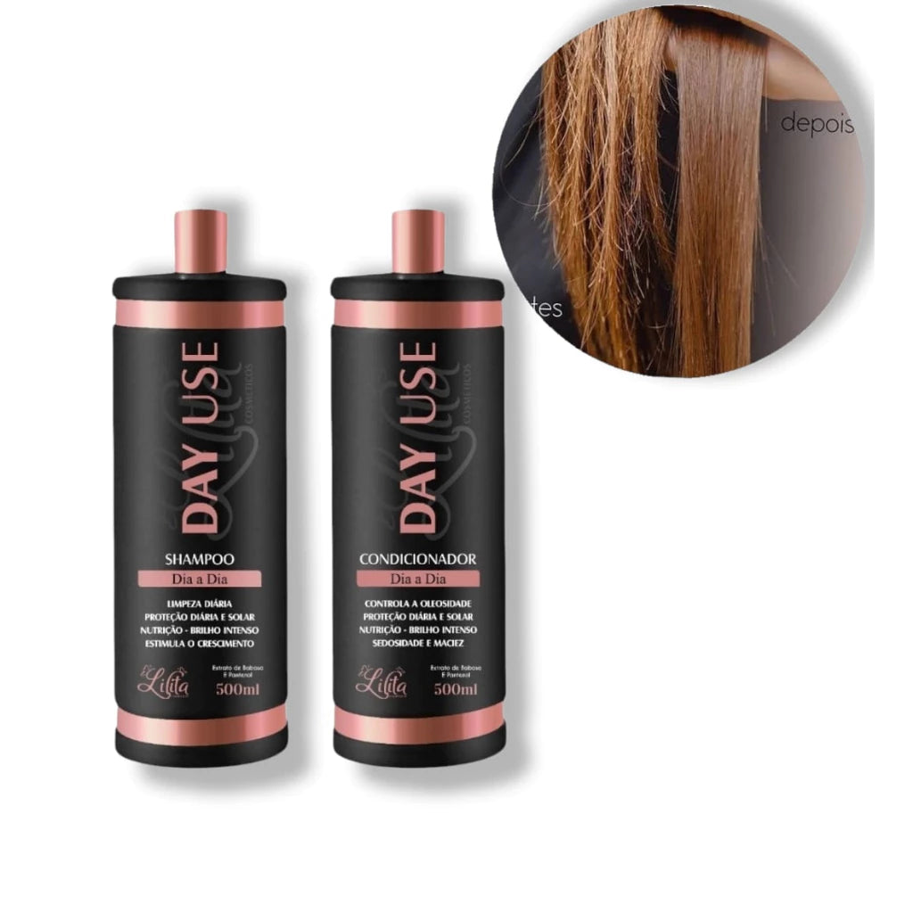 Lilita Day Use Professional Hair Duo – Scalp Balancing &amp; Intense Nutrition (500ml / 16.9 fl.oz)