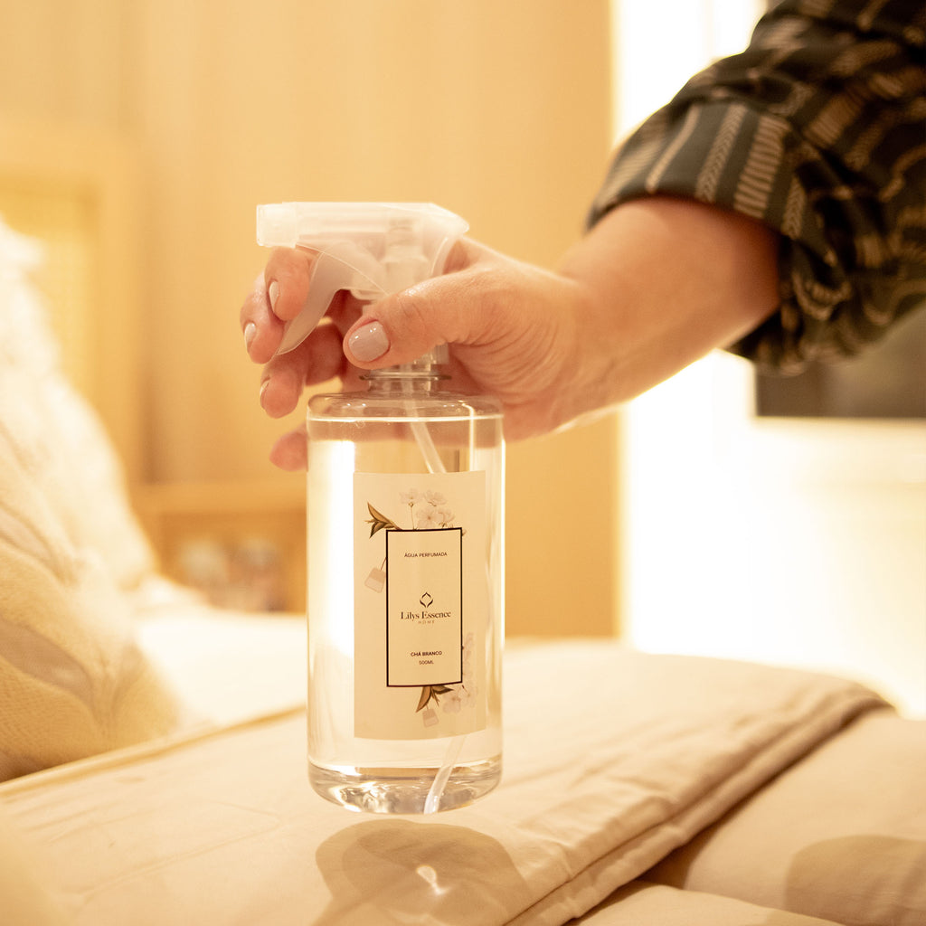 Scented Water for Fabrics - White Tea 500ml - BuyBrazil