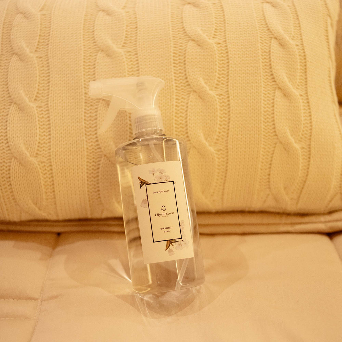 Scented Water for Fabrics - White Tea 500ml - BuyBrazil