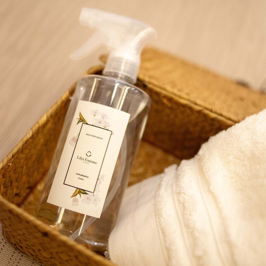 Scented Water for Fabrics - White Tea 500ml - BuyBrazil