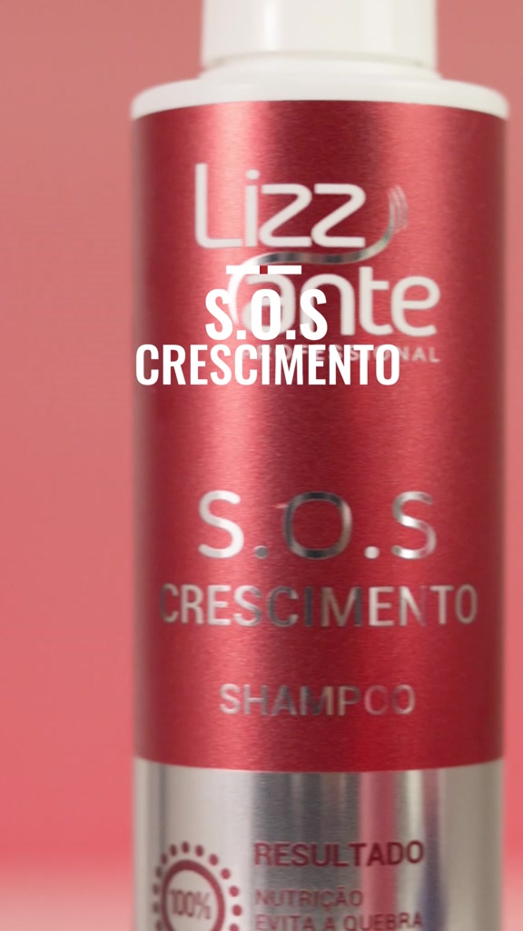 Lizz Ante SOS Crescimento Kit Shampoo 300ml /Mask 300g /Tonic 100ml - BuyBrazil