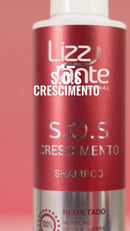 Lizz Ante SOS Crescimento Kit Shampoo 300ml /Mask 300g /Tonic 100ml - BuyBrazil