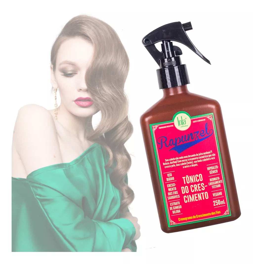 Lola Cosmetics Rapunzel Hair Tonic 250ml/8.45 fl.oz. - BuyBrazil