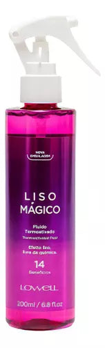 Lowell Liso Mágico Keeping Liss Thermo-Activated Fluid 200ml/6.76. - BuyBrazil