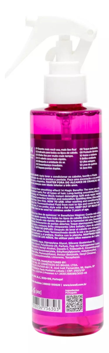 Lowell Liso Mágico Keeping Liss Thermo-Activated Fluid 200ml/6.76. - BuyBrazil