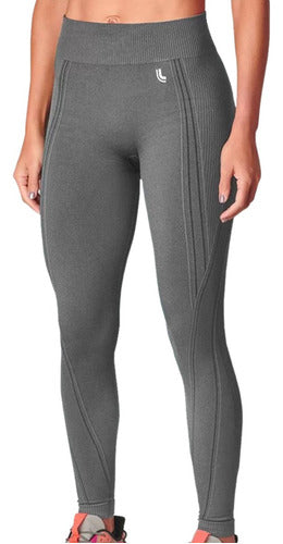 Max Lupo seamless women's high waist compression leggings with antimicrobial fabric, no transparency, ideal for active wear.