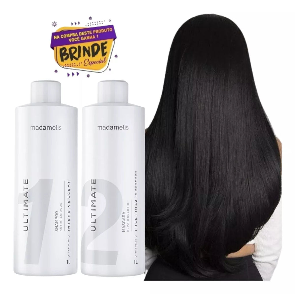 Madamelis Ultimate Progressive Brush Kit 2x1000ml/33.8 fl.oz. - BuyBrazil