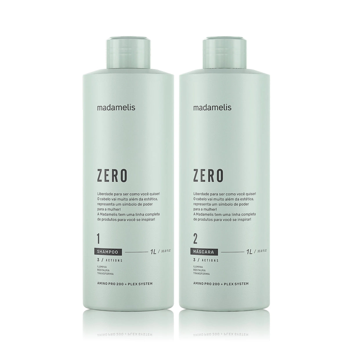Madamelis Zero Progressive Brush Kit 2x1000ml/33.8 fl.oz. - BuyBrazil