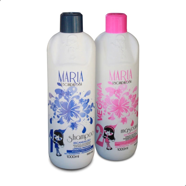 Maria Escandalosa Kit 2 Traditional Mask 1L  1000 ML / 33.81 FL.OZ - BuyBrazil
