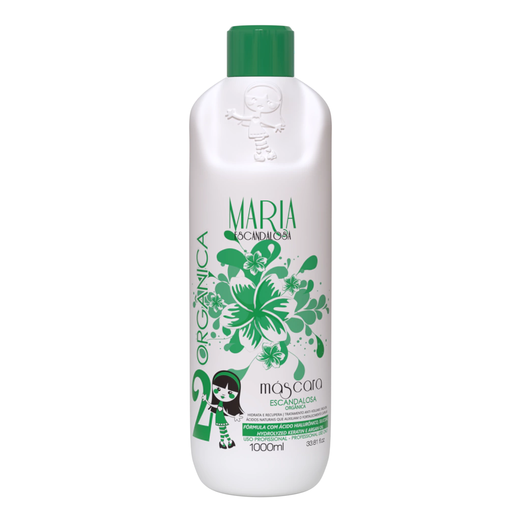 Maria Escandalosa Organic formaldehyde-free mask 1000 ML / 33.81 FL.OZ - BuyBrazil