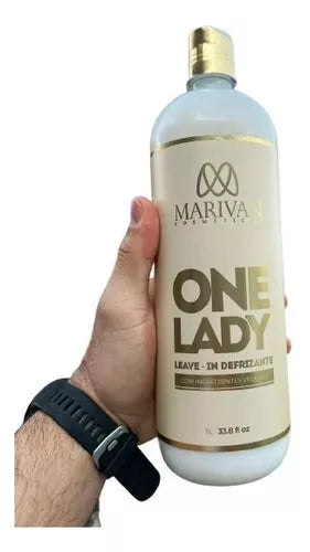 Marivan One Lady Leave-in Defrizante 1000ml/33.8 fl.oz. - BuyBrazil