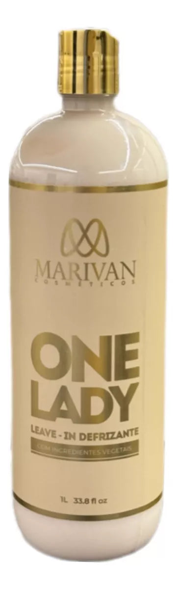 Marivan One Lady Leave-in Defrizante 1000ml/33.8 fl.oz. - BuyBrazil