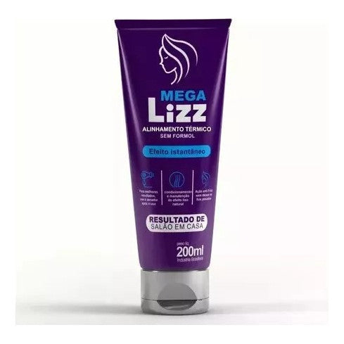 Kit 3 Formaldehyde-Free Progressive Original Megalizz Mega Lizz - BuyBrazil