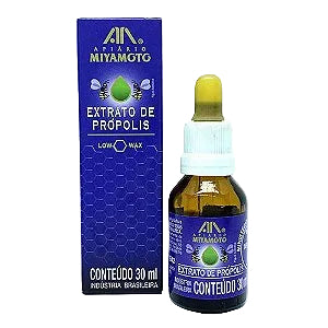 Propolis Extract Gold 31% Low Wax 30ml - Apiario Miyamoto - BuyBrazil