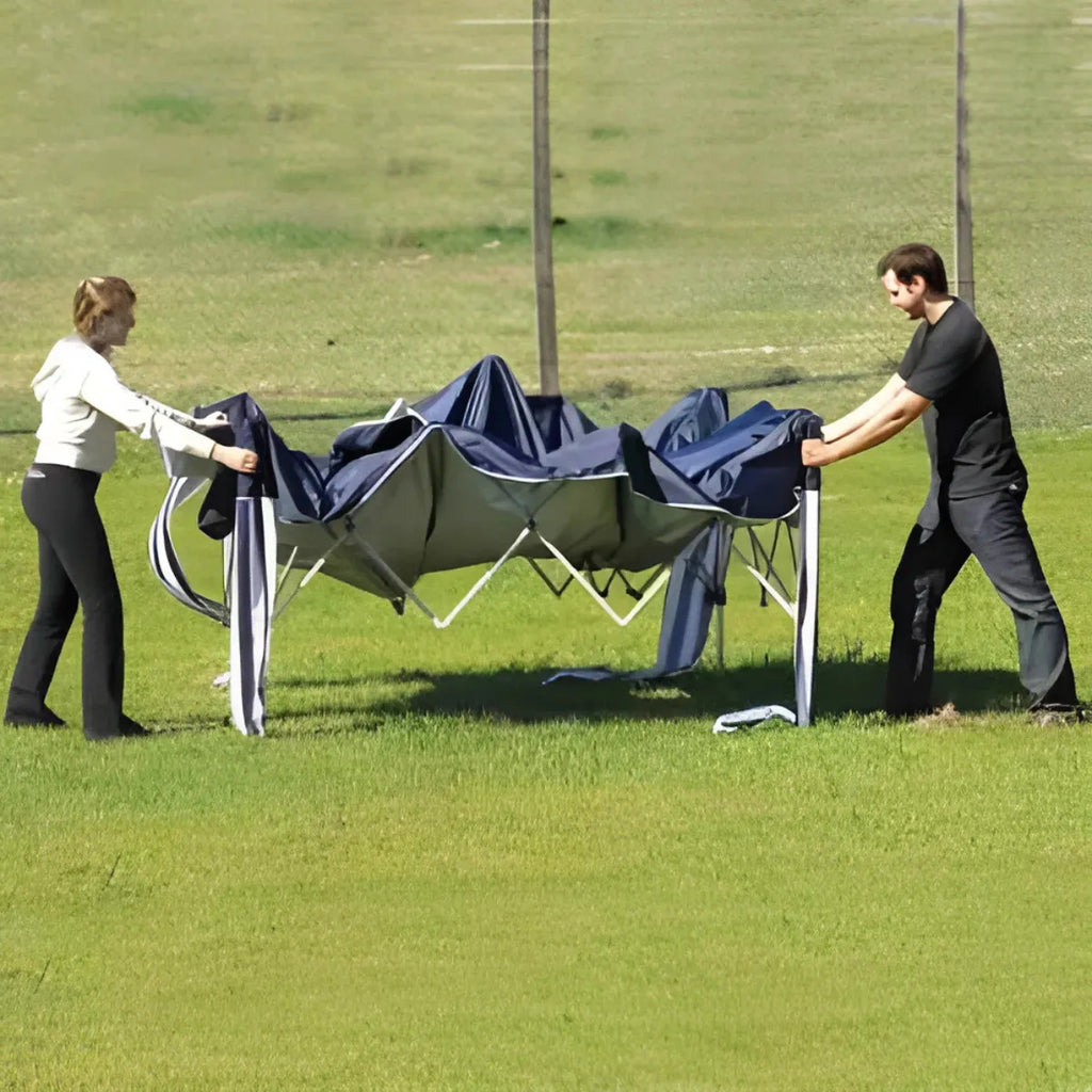 MOR X-Flex Oxford Gazebo Tent 3x3m – Heavy Duty Pop-Up Canopy with UV Protection