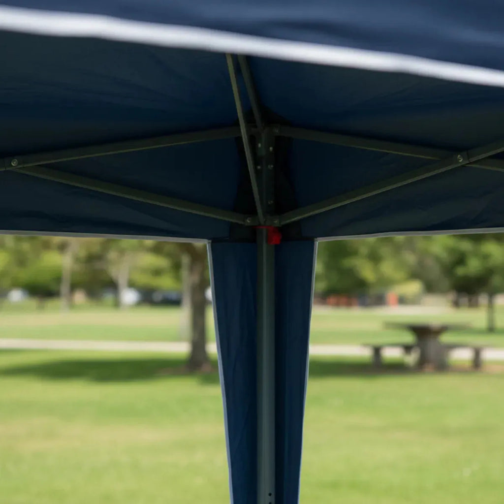 MOR X-Flex Oxford Gazebo Tent 3x3m – Heavy Duty Pop-Up Canopy with UV Protection