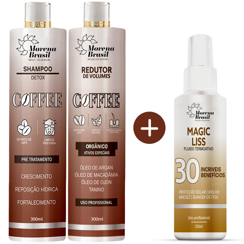 Morena Brasil Organic Formaldehyde-Free Straightening Kit - BuyBrazil