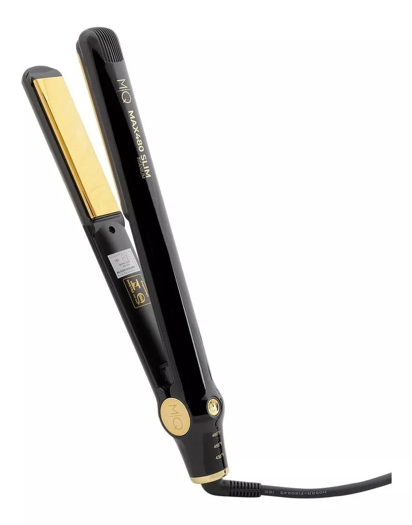 MQ Max480 Slim Titanium Professional Flat Iron Performance and Perfection for Stylists - BuyBrazil