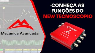 New Tecnoscópio Automotive Diagnostic Oscilloscope | 3-Channel USB System with Signal Generator | Relative Compression Test | Cloud Waveforms | Guided Tests | Complete Kit