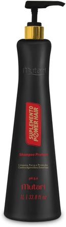 Mutari Suplemento Power Hair Protect Shampoo 1000ml/33.8 fl.oz. - BuyBrazil