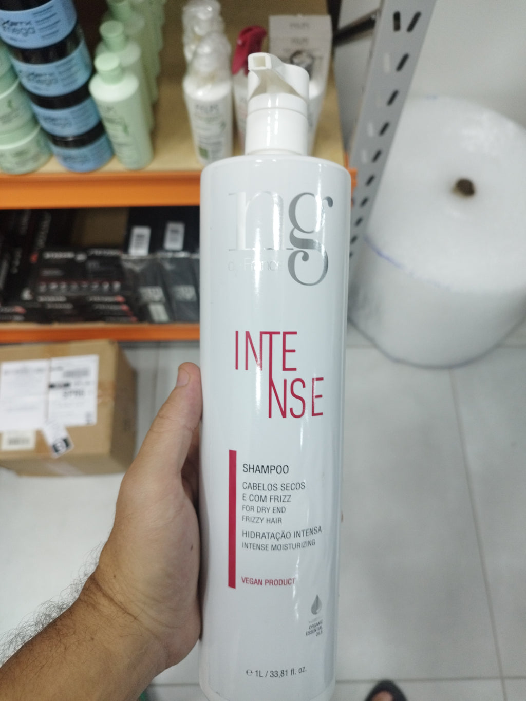 Ng de France Shampoo Cabelos Secos com Frizz 1000ml - BuyBrazil