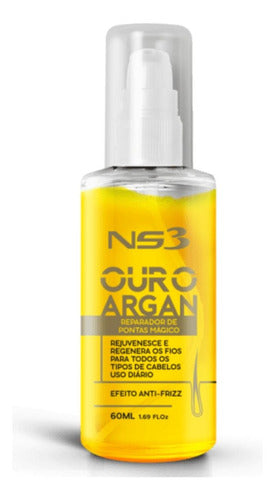 Ns3 Brasil Gold Repair Argan Oil 60ml - BuyBrazil