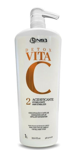NS3 Brasil Detox Vita C Acidifier Normalizing High Impact 1000ml - BuyBrazil