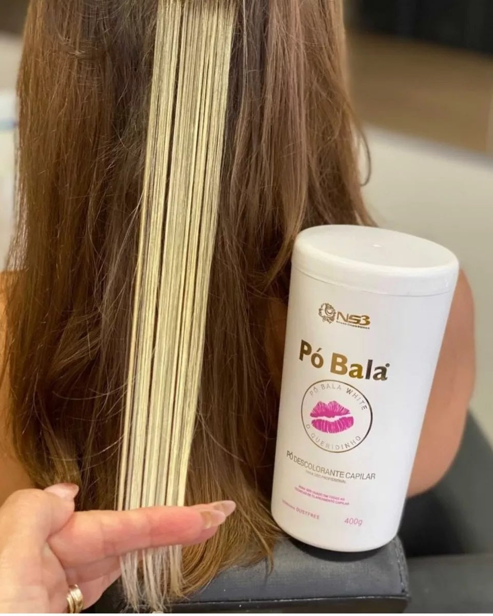 NS3 Po Bala White O Queridinho Bleaching Powder 400g/14.10oz. - BuyBrazil