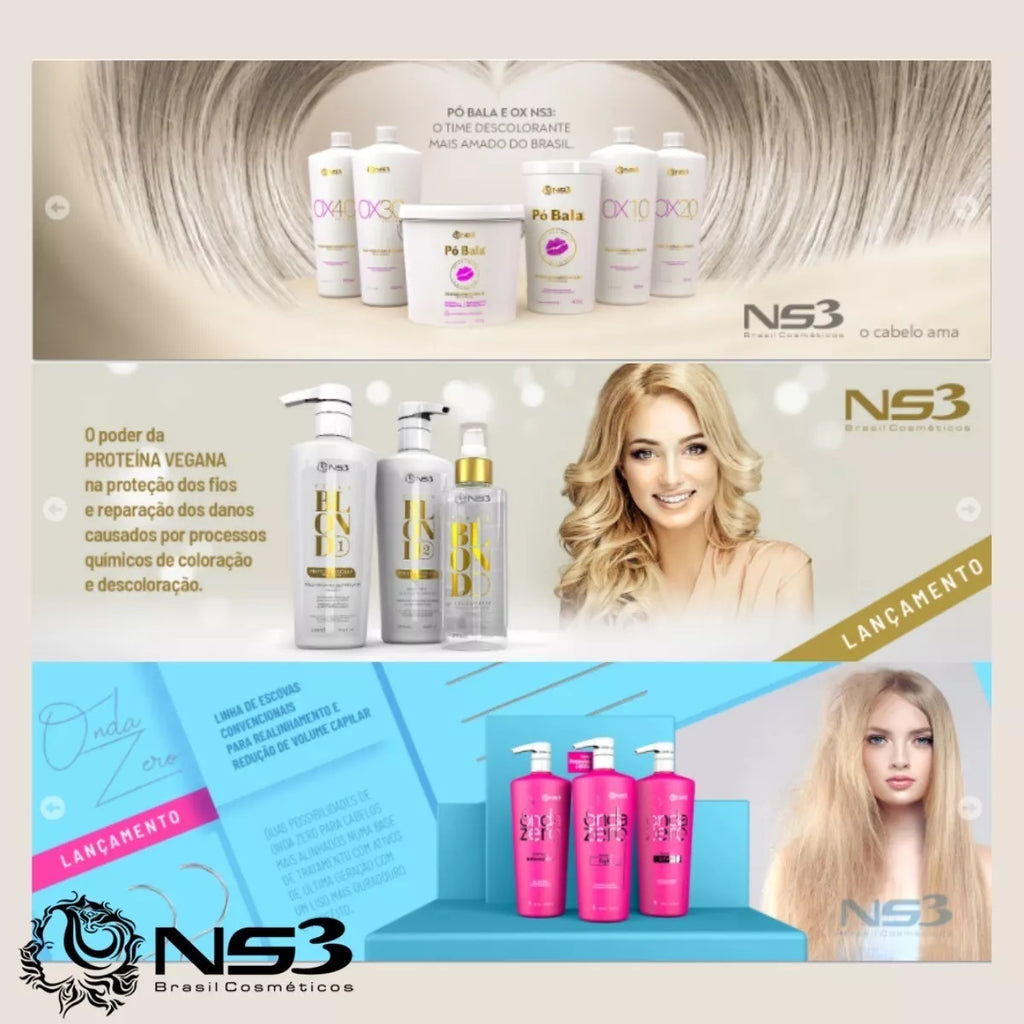 NS3 Po Bala White O Queridinho Bleaching Powder 400g/14.10oz. - BuyBrazil