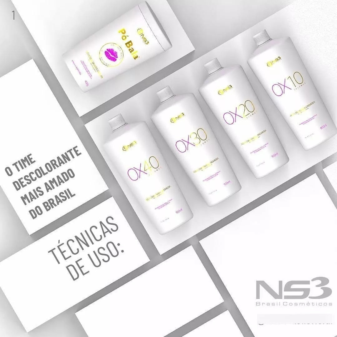 NS3 Po Bala White O Queridinho Bleaching Powder 400g/14.10oz. - BuyBrazil